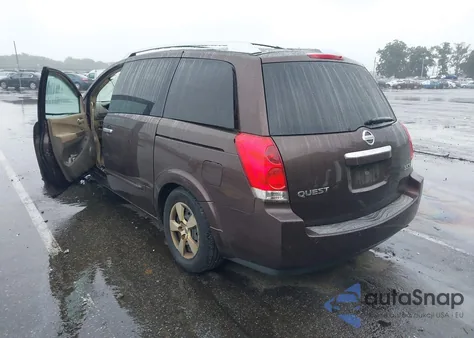 2007 Nissan Quest 3.5 S из США, поврежденный, VIN 5N1BV28U77N141783
